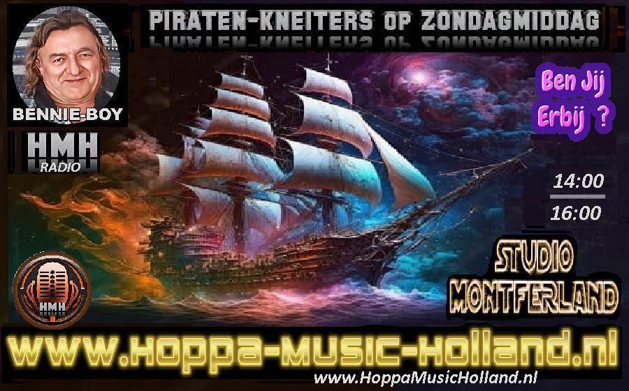PIRATEN-KNEITERS OP ZONDAGMIDDAG